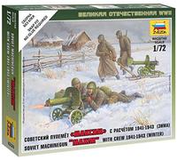 Zvezda - Z6220 - Mitrailleurs Soviétiques - Hiver
