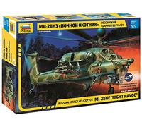 1:72 Zvezda Mil Mi-28n Russian Helicopter Kit Z7255 Modellino