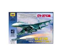 SUKHOI SU-27SM FLANKER B MOD.1 RUSSIAN FIGHTER - ZVEZDA 1/72 Plastic Kit