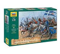 1:72 Zvezda French Knights (Re-Release) Kit Z8036 Modellino
