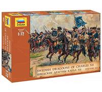 Zvezda - Z8057 - Maquette - Cavalerie Suédoise 17-18E S - Echelle 1:72