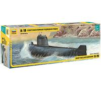 1:350 Zvezda K-19 Sov.Nuclear Submarine Kit ZS9025 Modellino