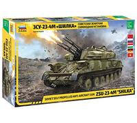 1:35 Zvezda Zsu-23-4M Shilka Kit ZS3635 Modellino