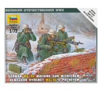 ZVEZDA ZVEZDA 6210 - 1/72 - Mitraillette allemande avec équipage
