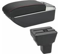 ZVFZGFGR Boîte de Rangement Double Couche pour accoudoir Central pour Nissan pour Kicks 2016-2021 Accessoires de Rangement intérieur pour Voiture