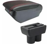 ZVFZGFGR Boîte de Rangement Double Couche pour accoudoir Central pour Suzuki pour Jimny 1999 2000-2018 Accessoires de Rangement intérieur pour Voiture