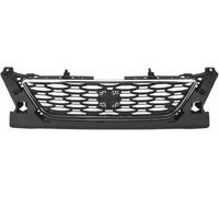 ZVFZGFGR Calandre Avant de Voiture Noir Brillant à Double lamelles, Accessoires de Voiture, calandre de radiateur pour Seat pour Leon FR 5F MK3 Pre Facelift 2013-2017