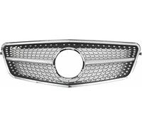 ZVFZGFGR Calandre Avant de Voiture Noir Brillant à Double lamelles, Accessoires de Voiture, calandre de radiateur pour Mercedes Benz pour E W212 E250 E300 E350 E500 2010-2013