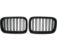 ZVFZGFGR Calandre Avant de Voiture Noir Brillant à Double lamelles, Accessoires de Voiture, calandre de radiateur pour BMW pour E36 1992-1996