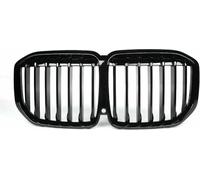 ZVFZGFGR Calandre Avant de Voiture Noir Brillant à Double lamelles, Accessoires de Voiture, calandre de radiateur pour BMW pour X7 G07 2019 2020 2021 2022 2023 2024
