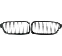 ZVFZGFGR Calandre Avant de Voiture Noir Brillant à Double lamelles, Accessoires de Voiture, calandre de radiateur pour F30 F31 F35 320i 320d 325i 2013-2019 OEM: 51130054493