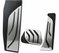 ZVFZGFGR Couvre-pédales de Frein et d'embrayage, Repose-Pieds de pédales d'accélérateur et de Frein de Voiture pour BMW 1 2 3 4 5 6 7 Series GT pour X3 pour X5 pour X6 F15 F16 E70 E71 E72