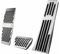 ZVFZGFGR Couvre-pédales de Frein et d'embrayage, Repose-Pieds de pédales d'accélérateur et de Frein de Voiture pour BMW 7 5 Series i5 i7 G70 G60 G61 740d 740i 520i