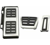 ZVFZGFGR Couvre-pédales de Frein et d'embrayage, Repose-Pieds de pédales d'accélérateur et de Frein de Voiture pour VW Caddy SB 2018 2019 2020 2021 2022 2023 2024 2025