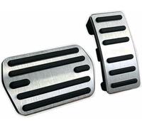 ZVFZGFGR Couvre-pédales de Frein et d'embrayage, Repose-Pieds de pédales d'accélérateur et de Frein de Voiture pour Ford pour Mustang pour Mache 2015-2023