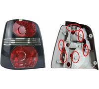 ZVFZGFGR - Ensemble de Feux arrière de Remplacement, pour VW pour Touran 2004 2005 2006 2007 2008 2009 2010-2015 Feux arrière, feu Stop, feu de recul, feu de Jour