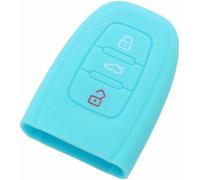 ZVFZGFGR Étui de Protection Souple en Silicone pour clé de Voiture et télécommande pour Audi 3 Button