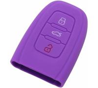 ZVFZGFGR Étui de Protection Souple en Silicone pour clé de Voiture et télécommande pour Audi 3 Button