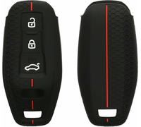 ZVFZGFGR Étui de Protection Souple en Silicone pour clé de Voiture et télécommande pour Audi A5 S5 A6 S6 Q5 SQ5 Q6 SQ6 Sportback e-tron SUV Avant E-Hybrid