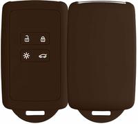 ZVFZGFGR Étui de Protection Souple en Silicone pour clé de Voiture et télécommande pour Renault Clio/Espace 5 / Master Bus/Talisman/Megane (IV/4) / Grand Scenic (IV/4)