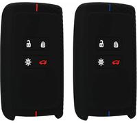 ZVFZGFGR Étui de Protection Souple en Silicone pour clé de Voiture et télécommande pour Renault Clio/Espace 5 / Master Bus/Talisman/Megane (IV/4) / Grand Scenic (IV/4)