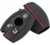 ZVFZGFGR Housse de Protection en Silicone pour clé télécommande pour Benz A B C E S Class W204 W205 W212 W213 W176 GLC CLA AMG W177