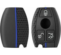 ZVFZGFGR Housse de Protection en Silicone pour clé télécommande pour Benz A B C E S G Class W204 W205 W212 W213 W176 W177 GLC CLA AMG