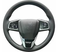 ZVFZGFGR Housse de Volant Cousue Main, en Cuir Microfibre Respirant et antidérapant apte pour Honda Civic 10 2016-2021 / CR-V CRV 2017-2021 / Clarity 2018-2021