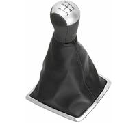 ZVFZGFGR Pommeau de Levier de Vitesse en Cuir pour Voiture pour Focus 2 pour MK II 2005 2006 2007 2008 2009 2010 2011 5-Speed