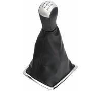 ZVFZGFGR Pommeau de Levier de Vitesse en Cuir pour Voiture pour Focus pour MK2 2005 2006 2007 2008 5 Speed