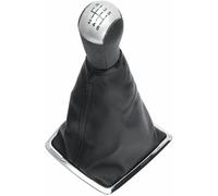 ZVFZGFGR Pommeau de Levier de Vitesse en Cuir pour Voiture pour Focus pour MK2 2005 2006 2007 2008 5 Speed