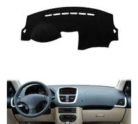 ZVFZGFGR - Tapis de Tableau de Bord de Voiture, Pare-Soleil, Tapis de Protection, Polyester, Flanelle, Daim apte pour Peugeot 207 206+