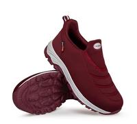 ZVJV Basket sans Lacets Slip on Sneaker Chaussure Personne Agee Extra Large Diabetique Chaussure Adaptées pour Tendinite Hallux Valgus Orthopédique Unisex Homme Femme