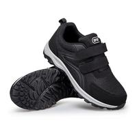 ZVJV Chaussures orthopédiques pour Homme et Femme Slipper Extra Larges avec Fermeture réglable pour Pieds enflés et œdèmes