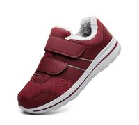 ZVJV Femme Homme Chaussures de Sport d'hiver Confortables et antidérapantes | Chaussures de Marche Extra Large Diabetic Easy Close Chaussons Scratch pour Marche Seniors Chaussures Orthopédiques