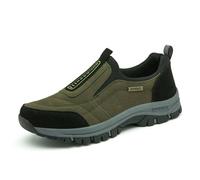 ZVJV Orthopédiques Chaussure Enfile sans se Baisser Baskets de Randonnée en Plein air Confortables Slip on Sneaker sans Lacets Chaussures Légères pour Le Travail