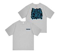 ZVKVLDE T-Shirt Décontracté 2025tour Coton HelloWorldThisIs T-Shirts for Hommes Femmes(Gary,3XL)