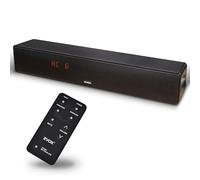 ZVOX Barre de son Accuvoice AV157 - Clarification des dialogues, 12 niveaux - Noir