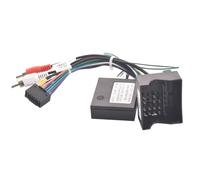 ZVPQU Adaptateur de câble de faisceau de câbles stéréo for autoradio Android 16 broches, for Mercedes Benz, for W169, W176, W245, W246, W203, W209, W164, W639, X164 câble adaptateur radio(With Canbus)