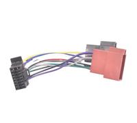 ZVPQU Faisceau de câbles for autoradio 16 Broches ISO, for WithSO-NY, Adaptateur de Prise de Lecture Radio vers ISO, connecteur de Faisceau de câbles for autoradio câble Adaptateur Radio(New Sony)