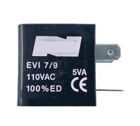 ZVQYSGIW Bobine d'électrovanne EVI7/9 AC110V 5VA EVI7/9 DC110V 6W Ouverture intérieure : 9 mm Hauteur : 29,5 mm