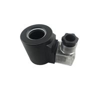 ZVQYSGIW Électrovanne hydraulique bobine trois fourche trou intérieur 23 hauteur 51 rond MFB10-60YC MFZ10 DC24 12 AC220 110 (DC 24 V)