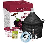 ZW15 Kit de démarrage pour la fabrication du vin, Cuve de fermentation de 15 L