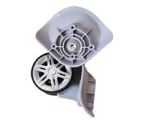 ZwaitL 1 paire de roulettes de rechange A19 pour valise, accessoires de réparation, roues de frein pour voyage, Lumière à double roue, Height 9cm