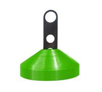 ZwaitL 10 pièces cônes de Disque de Football agilité de Disque épais avec Supports en Plastique pour l ' agilité de Patinage de Basket-Ball de Football