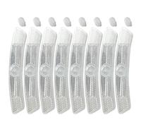 ZwaitL 8 pièces imperméables Rayons de vélo réflecteurs Rayons d ' Avertissement réflecteurs de sécurité Roues réfléchissantes lumière pièces de Cyclisme Roues réfléchissantes lumière