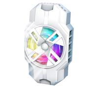 ZwaitL Accessoire de refroidissement silencieux pour téléphone portable compact Dissipateur de chaleur Gaming Fixation rapide Plug & Plays Semi-conducteur Rapide Cool