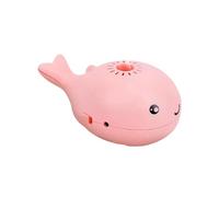 ZwaitL Balle flottante électrique portable en forme de baleine alimentée par USB pour chaton avec ventilateur et jouet flottant de football