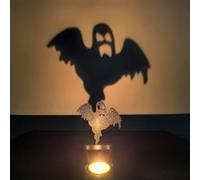 ZwaitL Base de maison hantée pour Halloween, centres de table sur le thème des faucheurs, accessoire de décoration de bureau, décoration gothique, décoration de maison