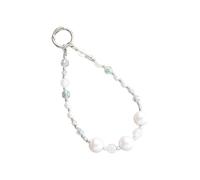 ZwaitL Breloque en perles à usage multiple pour téléphone - Pendentif stable en cristal - Décoration pour personne - Accessoires électroniques - Breloque de téléphone stable